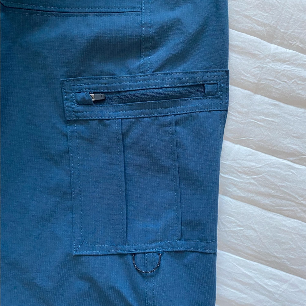 KÜHL Blue Women’s Horizon Performance Cargo Roll Up Outdoor Hiking Shorts. - Picture 9 of 11
